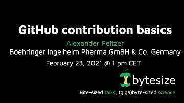 GitHub contribution basics (nf-core/bytesize #4)