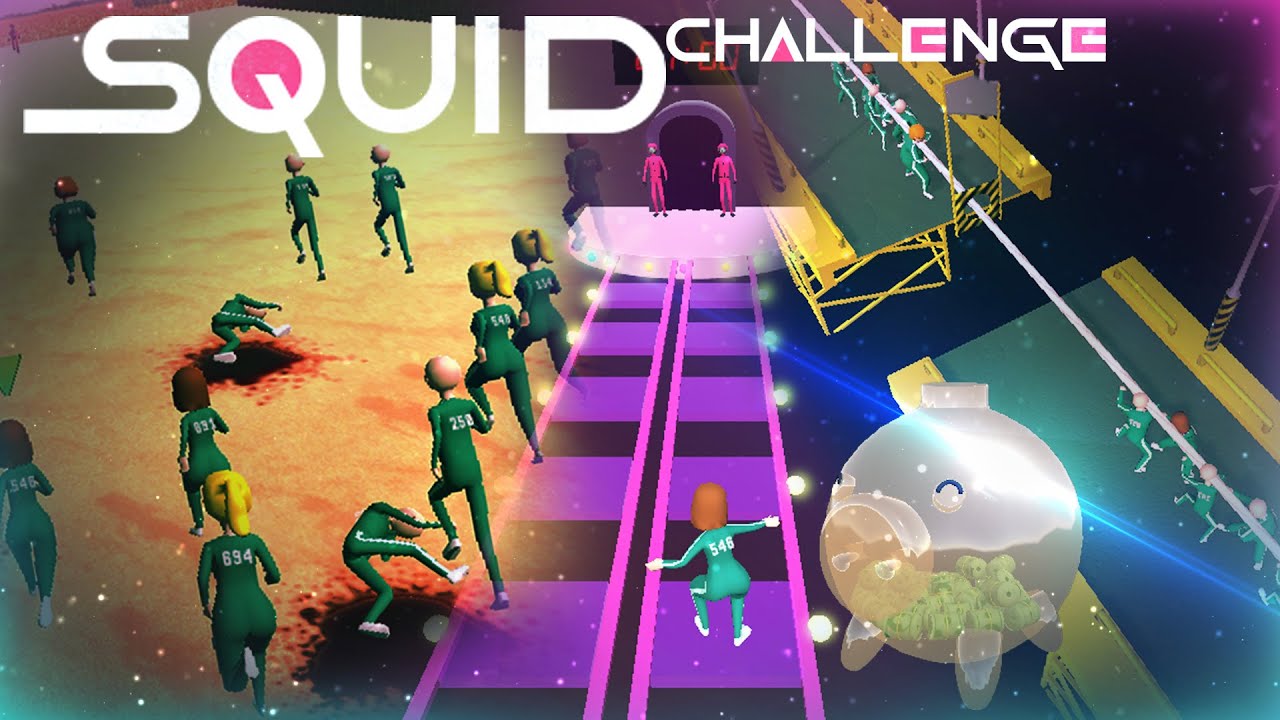 Y8 Games on X: Squid Challenge is an action game inspired by the
