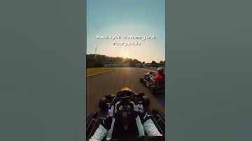 Always Go For That GAP. #racing #karting #gokart #cars #senna