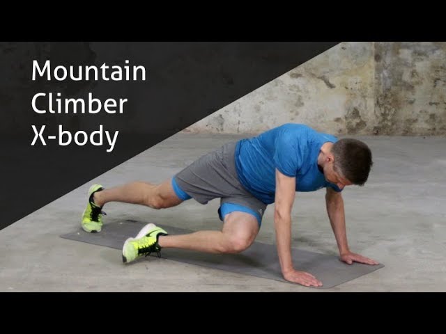 Mountain Climber X-body - hoe voer ik deze oefening goed uit?