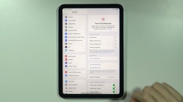 iPad Mini 2024 (7th gen): How to Change Password (Passcode)