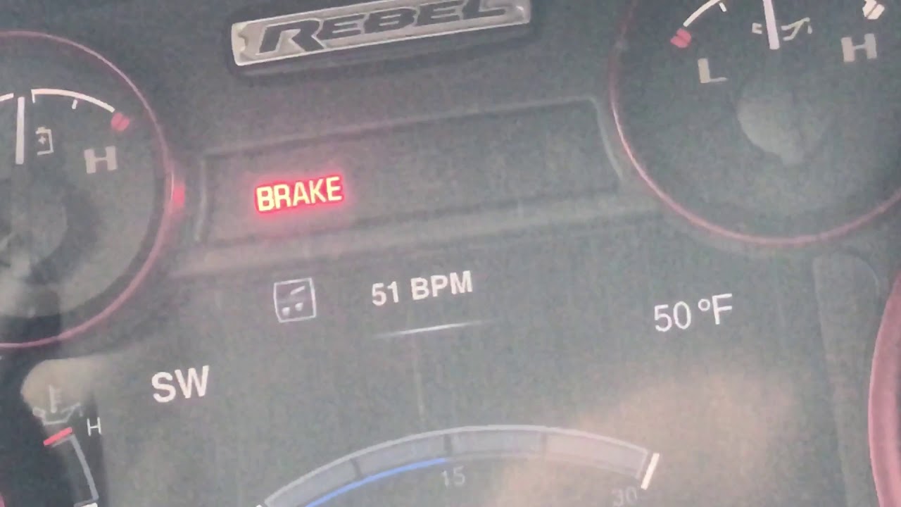 Dodge Ram – Turning on and off the parking brake - YouTube