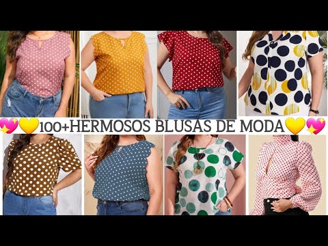 🅱️BLUSAS DE MODA 2022 BELLAS Y ELEGANTES / 💕BONITAS blusas casuales y bonitas modernas -