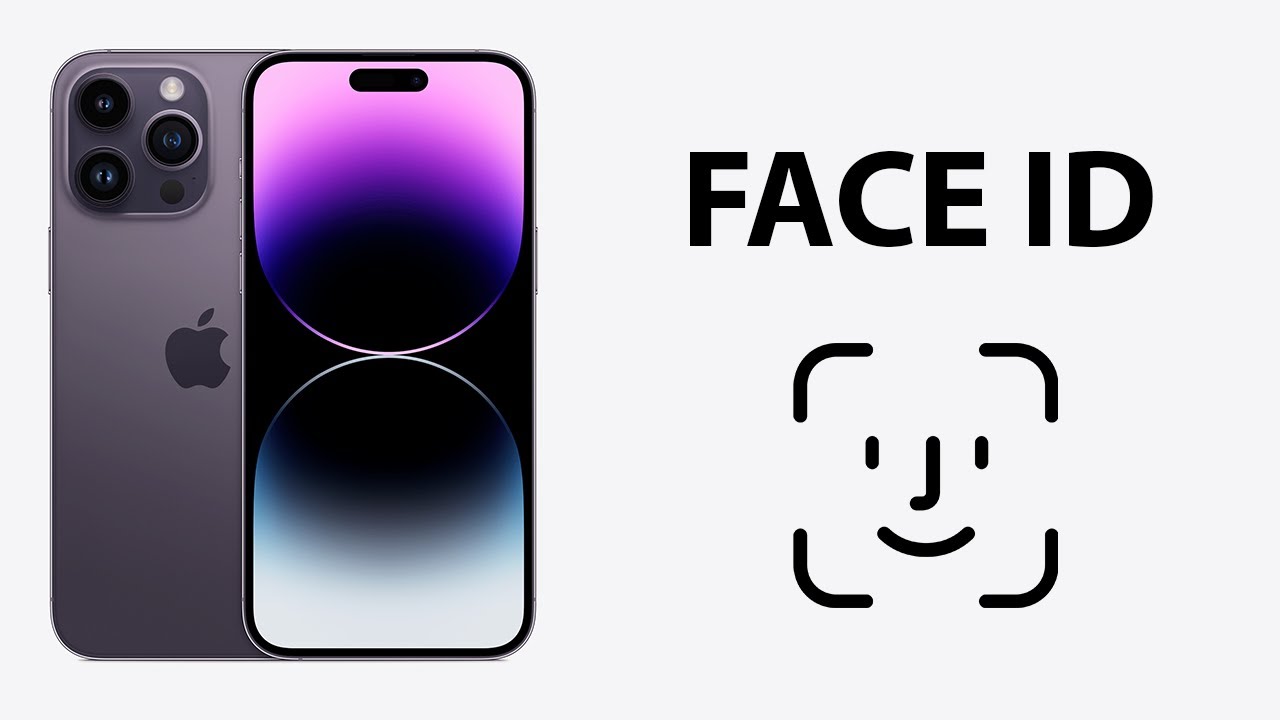 How To Set Up Face ID On iPhone 14 / 14 Pro - YouTube
