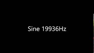 Sine 19936Hz Audio Only