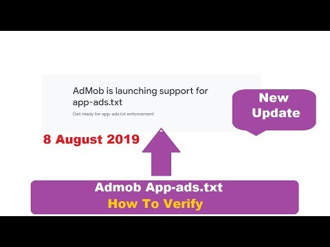 Admob app-ads.txt How