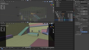 Blender 2.92 - Show & Tell - Scouting a Previs set using VirtuCamera