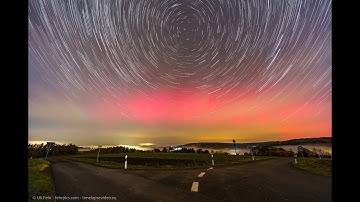 Timelapse with Comet Lemmon, northern lights and no northern lights ;-)
