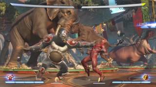 Injustice 2 Gorilla Grodd 1 ex-bar combo with b1 starter