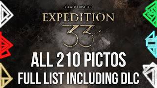 ALL 210 PICTOS IN CLAIR OBSCUR: EXPEDITION 33 - FULL LIST INCLUDING DLC