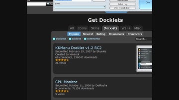 Updated Version of Rocketdock Stack Dock And KK menu