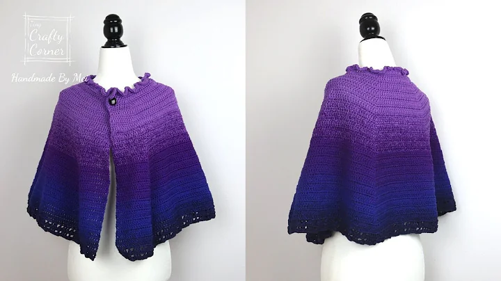 Learn to Crochet a Beautiful and Easy Cape