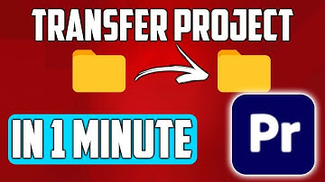 How to Transfer Project to New Location in Premier Pro (2024)