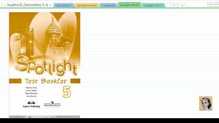 12. Spotlight 5. Testbooklet 1a 1b