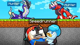 MANHUNT PIXELMON SCARLET \& VIOLET! (Speedrunner vs Hunter)