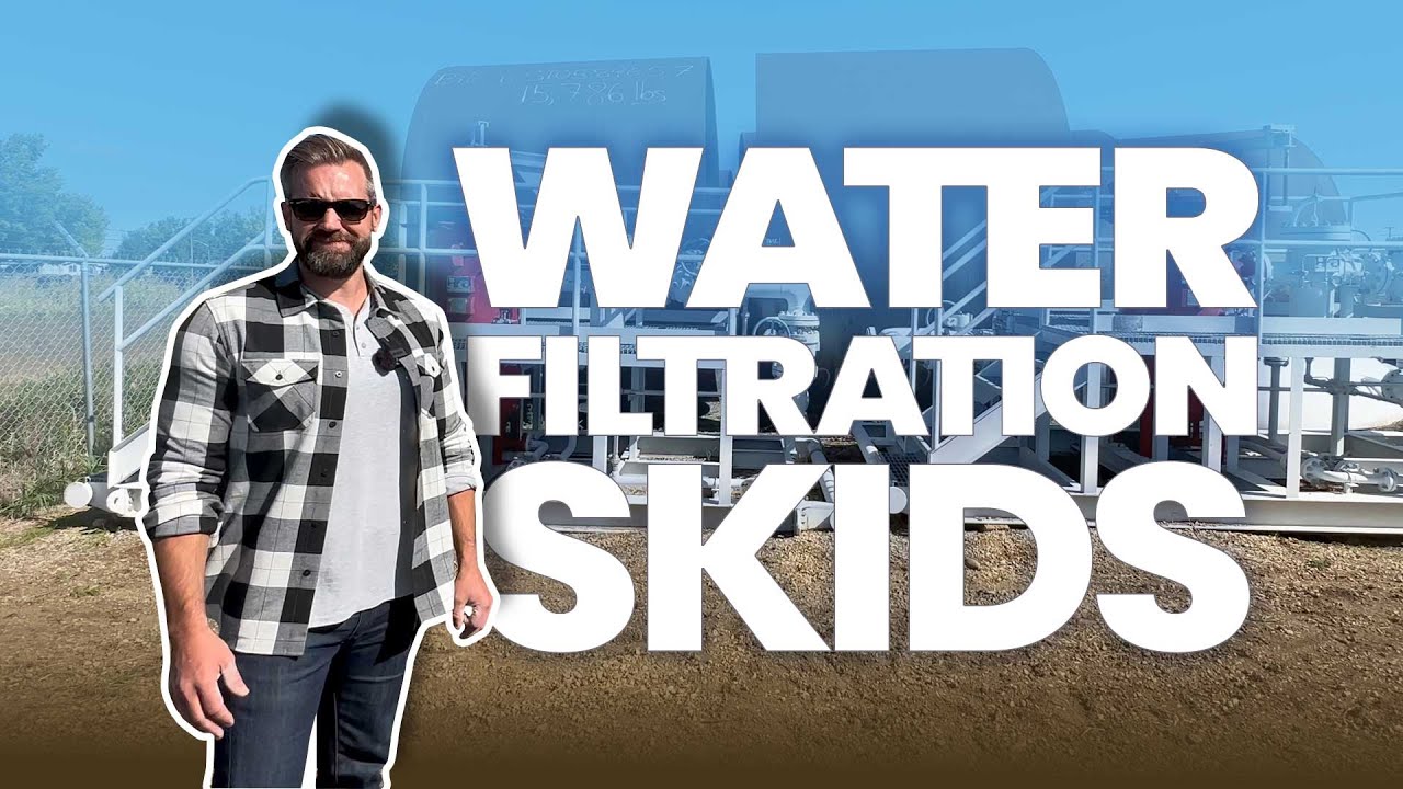Never-used 20,000 BPD 300 ANSI Water Filtration Skids