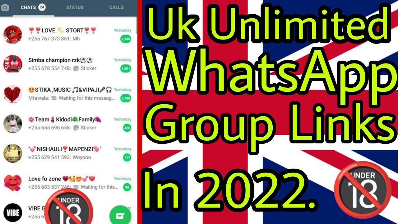 UK Unlimited WhatsApp Group Join In 2022 | Best UK WhatsApp Group Link Join