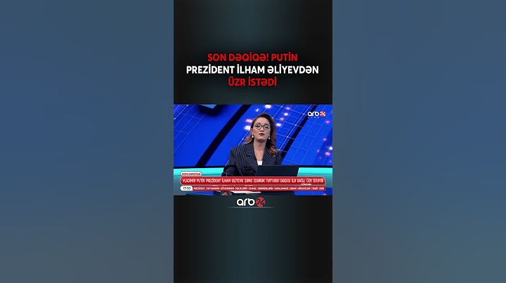 SON DƏQİQƏ! Putin Prezident İlham Əliyevdən üzr istədi - KRİTİK ZƏNG
