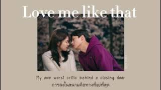 [THAISUB] Love me like that - Sam kim OST.Nevertheless [Full version]