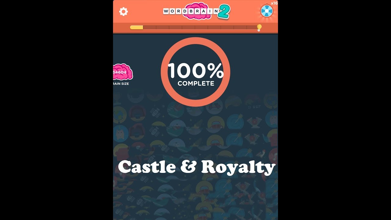 Wordbrain 2 Castles & Royalty Answers