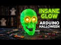 Arduino Skull Candy Bowl💀Glows in the Dark!