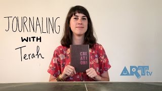 How To Journal with Terah - ARTtv DRAWING CLUB