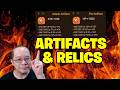 This is how I get these two ARTIFACTS!!!  And also my monthly RELICS (Summoners War)