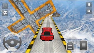 القفز النهائي للسيارات حيلة-المنحدرات الضخمة -محاكي قيادة السيارة المستحيل -ألعاب اندرويد screenshot 2