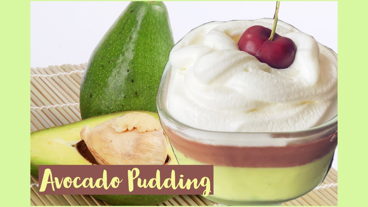 Avocado Chocolate Pudding YouTube