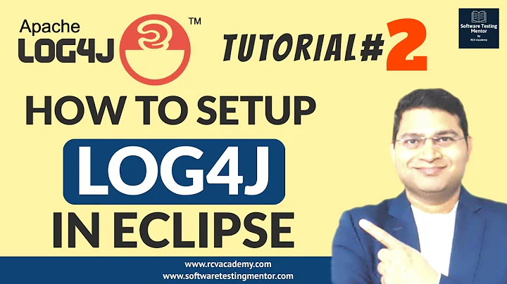 Log4j Tutorial #2 - How to Setup Log4j in Eclipse