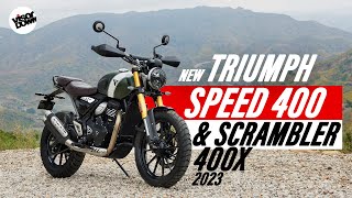 Triumph Speed 400 and Scrambler 400X  A first look review of the new lightweight Triumphs