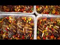 Tasty oven grilled Tilapia and banku party bulk cooking for 15 to 20 people