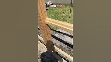 Picket spacing in progress. #shorts #fence #picket #progress #onthejob #diy