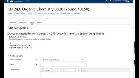 How to Move Test Bank Questions From ExamView into Moodle
