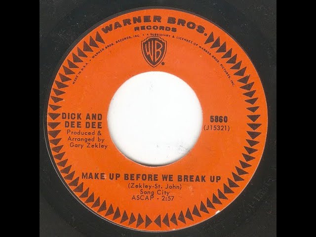 Dick & Dee Dee – Make Up Before We Break Up 1966 [lost Jukebox