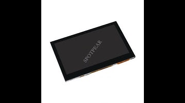 Spotpear Raspberry Pi 4.3inch DSI Display Screen MIPI DSI LCD IPS 800 × 480 Capacitive Touch Optiona