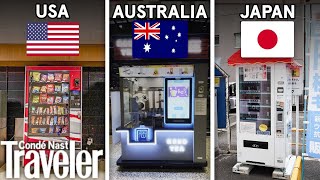 Trying The World's Most Amazing Vending Machines (Japan, Singapore & More) | Condé Nast Traveler