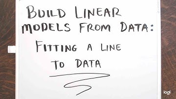 Build Linear Models from Data: Fitting a Line to Data