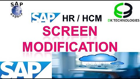 How to Configure Screen Modification in sap | Screen Modification | DK TECHNOLOGIES