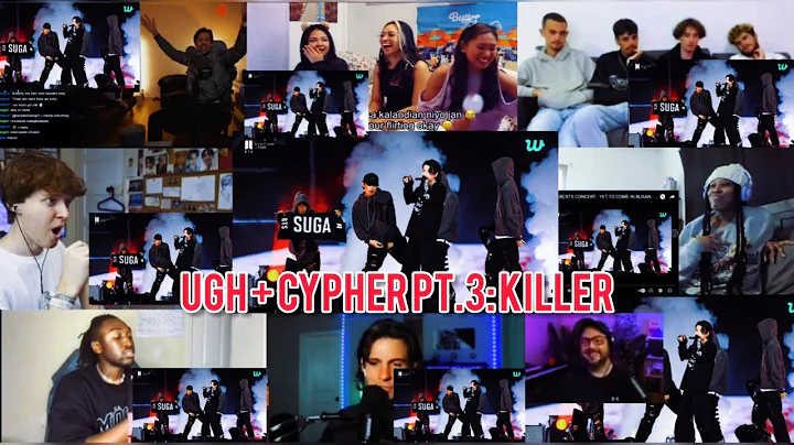 BTS (방탄소년단) - UGH + CYPHER PT.3: KILLER @ BTS "Yet To Come" in BUSAN | REACTION MASHUP #bts#reaction