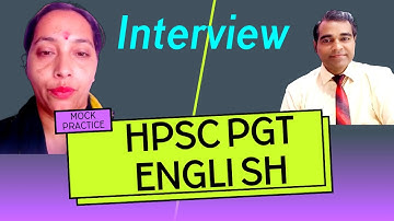 Hpsc English interview | Annu Yadav selected #haryana | Hpsc pgt English interview | PD Classes