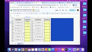 Information Distance Formula with Desmos Update