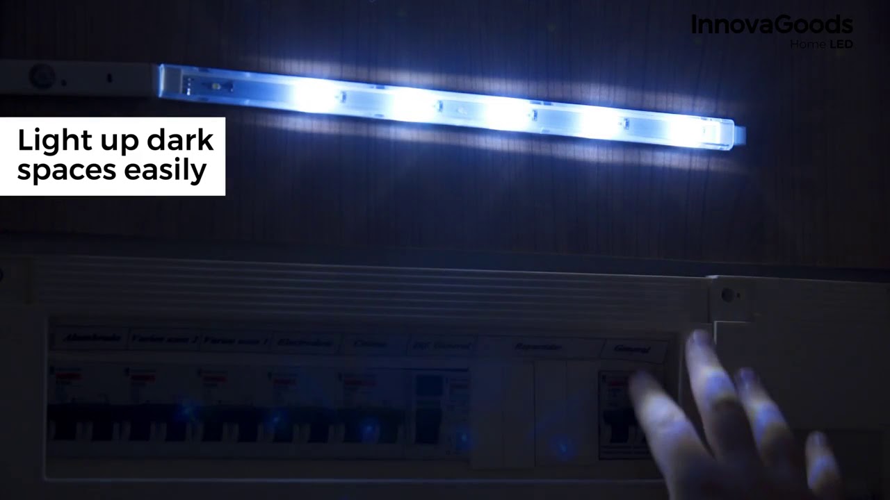 InnovaGoods Home LED Motion Sensor LED Tube x2 - YouTube