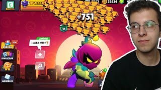 LİLY İLE TEK SEFERDE +750 KUPA KASTIM !! BRAWL STARS