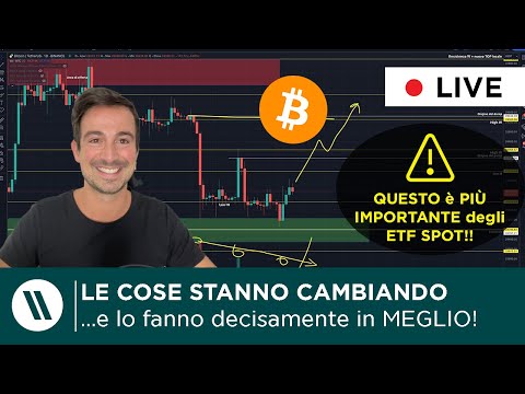 BITCOIN: LE COSE STANNO CAMBIANDO (ascolta Bene!!) | QUESTO è PIÙ IMPORTANTE Degli ETF SPOT!!