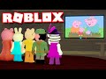 IF PIGGY Characters Watched Peppa Pig in Roblox!