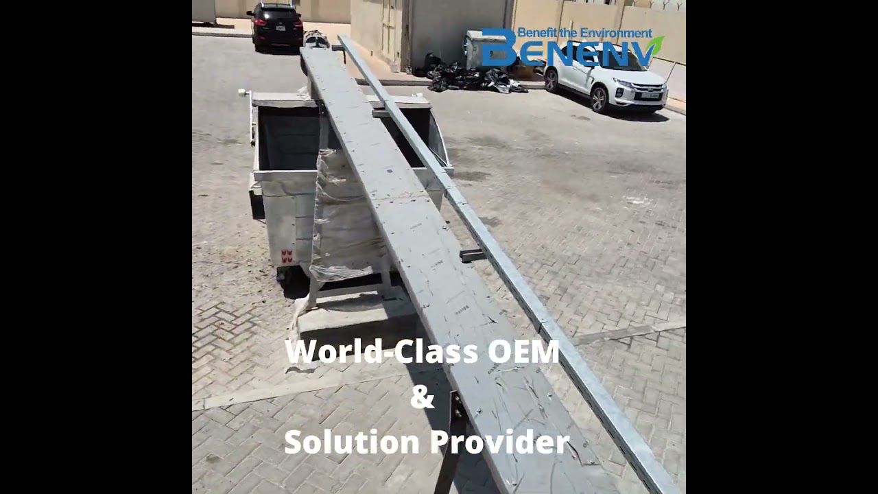 Benenv screw press sludge dewatering