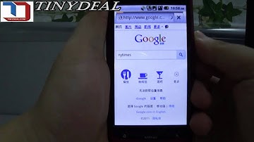 3.6" WiFi Google Android V2.2 System TV Mobile Cell Phone