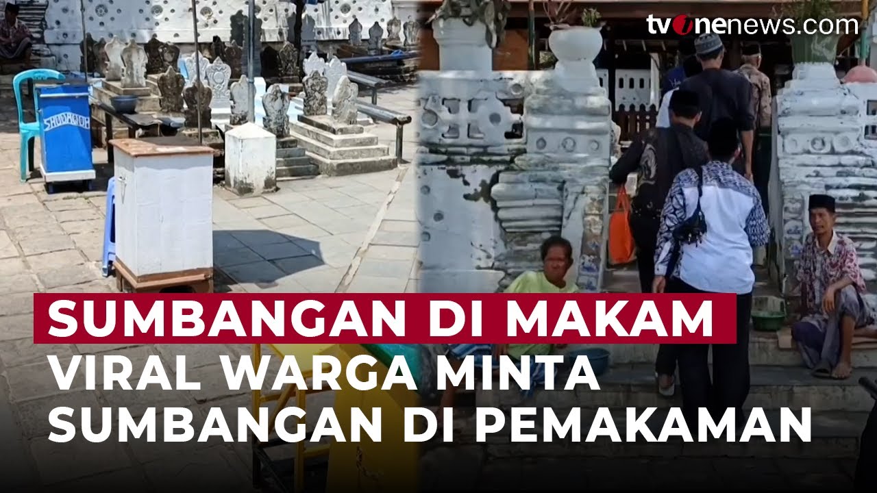 Viral! Warga Minta Sumbangan di Kompleks Pemakaman Sunan Gunung Jati Cirebon | OneNews Update