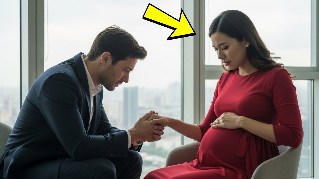 Sie ging zur Scheidungsanhörung – und bekam plötzlich Wehen… dann geschah das Unerwartete